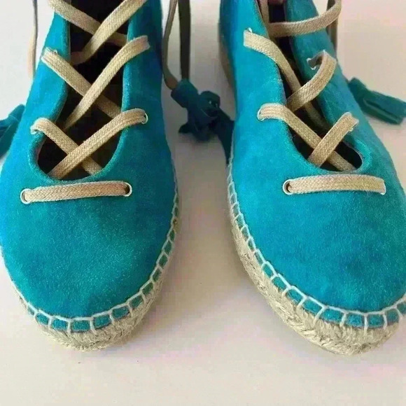 NIB!! Altuzarra Gus Suede Espadrille Bootie - Picture 3 of 9